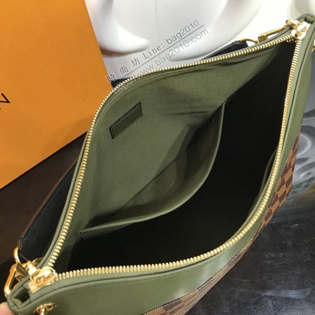 路易威登LV女包 N40366 2020秋季 Maida手袋 lv新款棋盤格拼小牛皮手袋  ydh3794